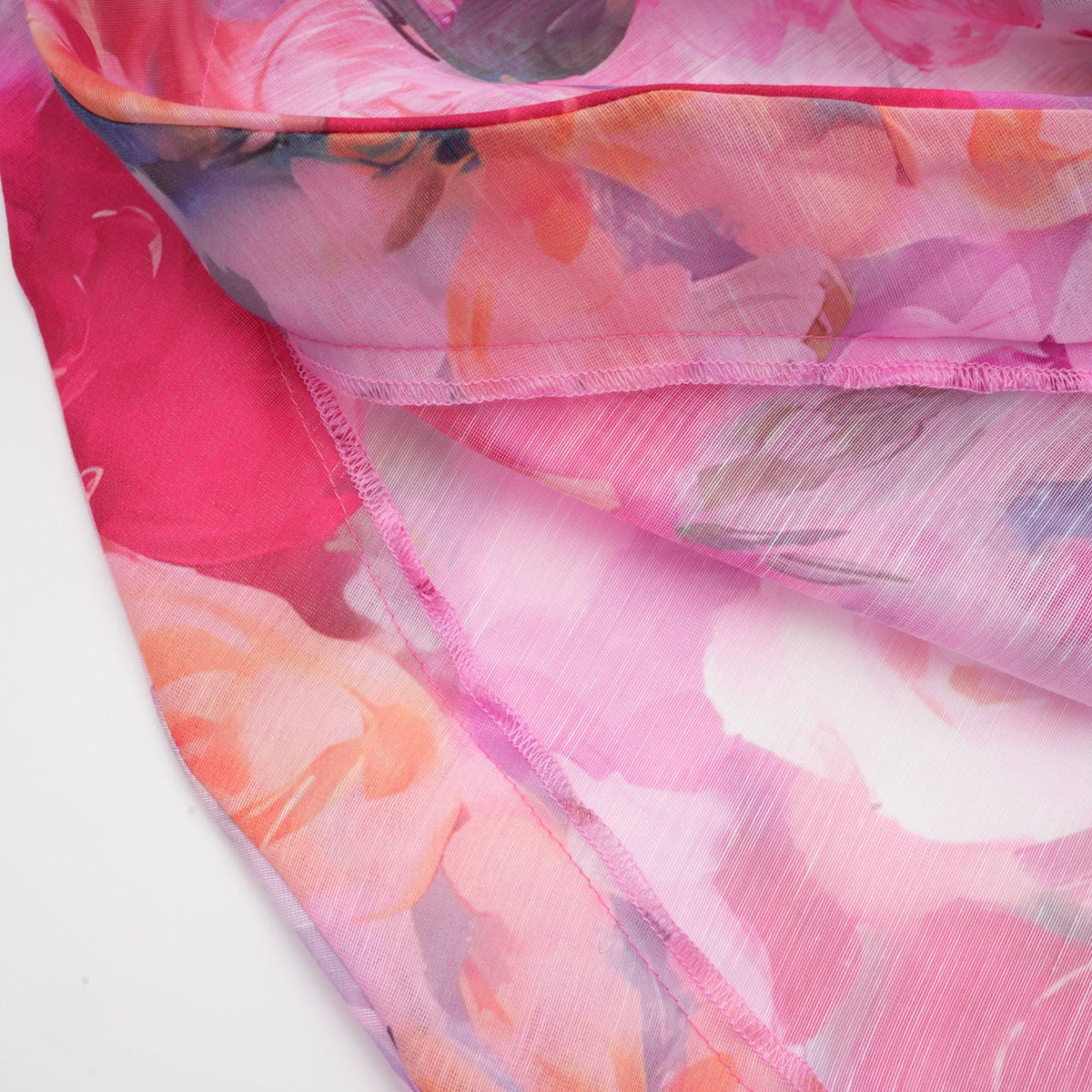 Élodie floral-print ruffled gown