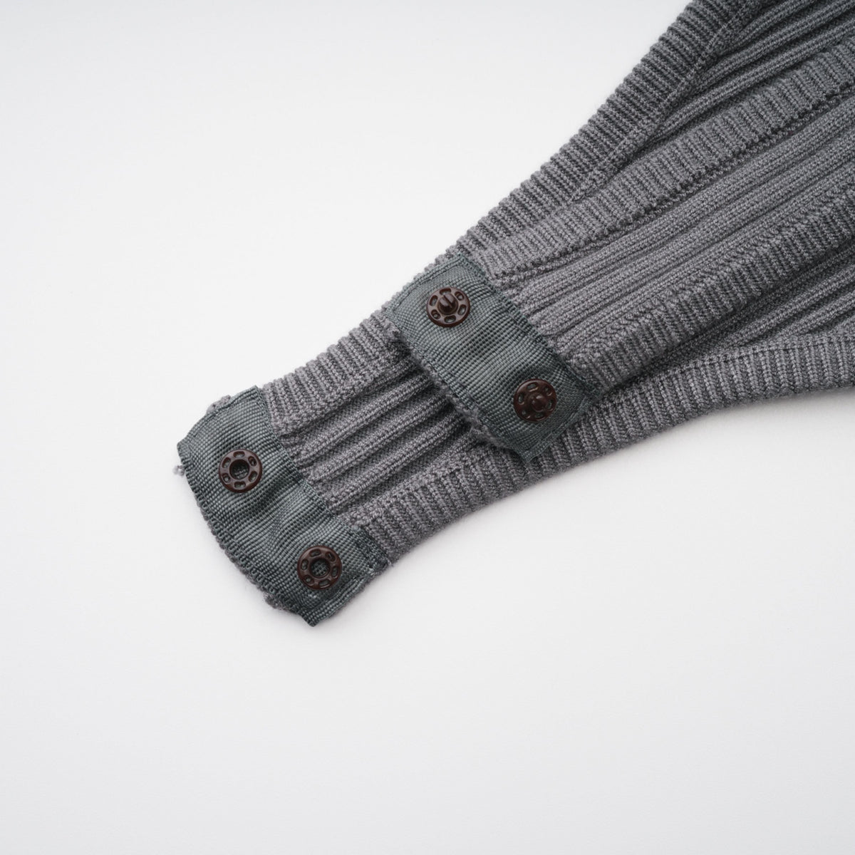 Claire Grey Ribbed Knit Bodysuit & Trousers Set
