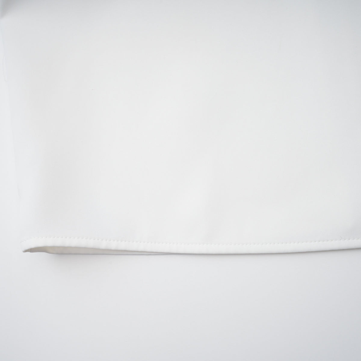 Solara White Draped Midi Dress
