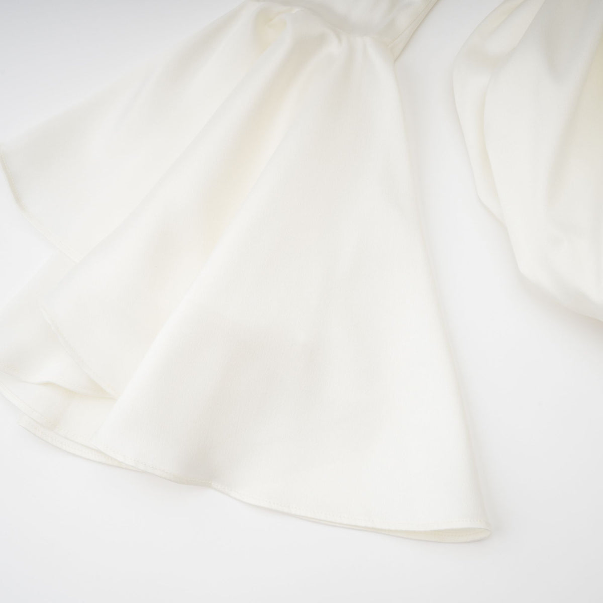 Fleur floral cold-shoulder ruffled mini dress