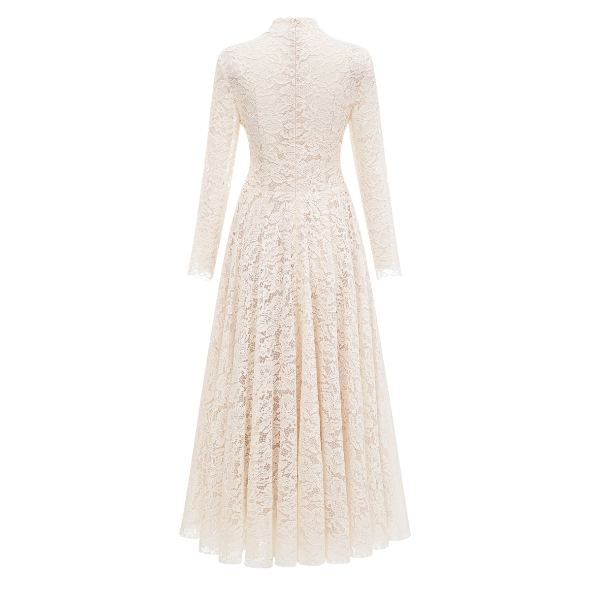 Oliana Ivory Lace Maxi Gown (Final Sale-US Only)