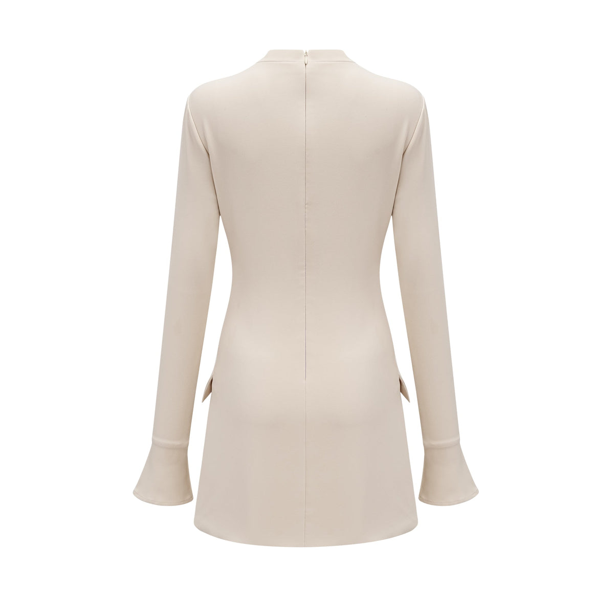Chloé cream-white fitted mini dress (Final Sale)