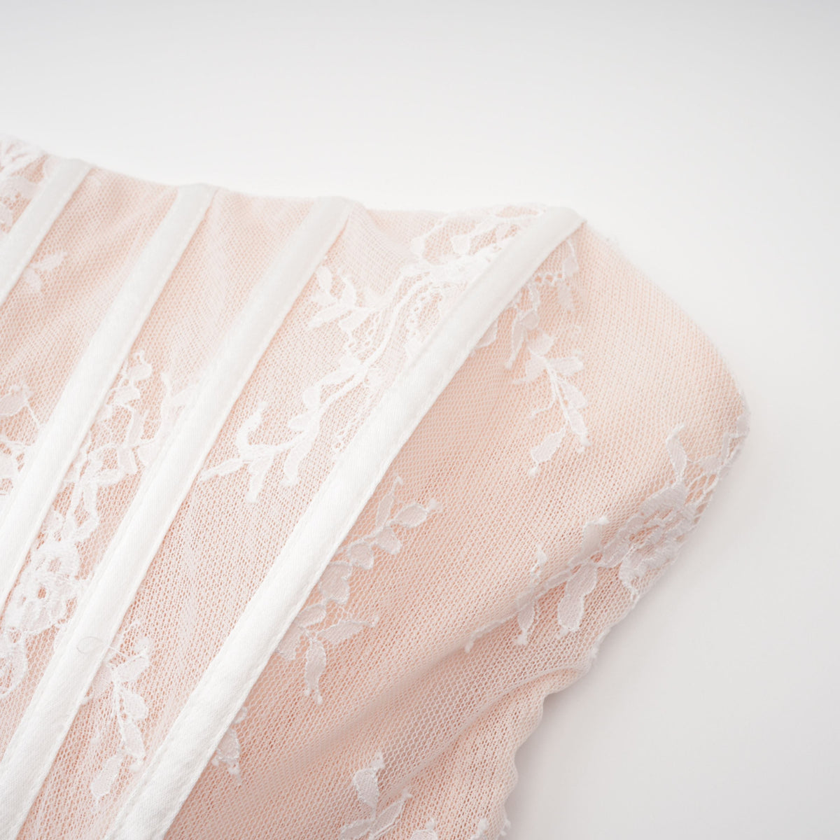 Margherita White Floral Lace Dress & Skirt Set (Final Sale-US Only)