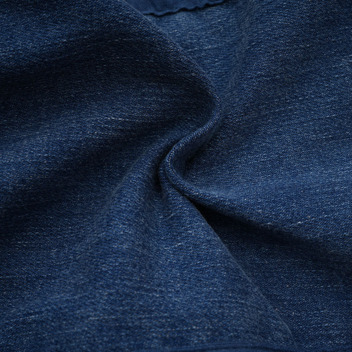 Yvette floral-appliqué denim mini dress
