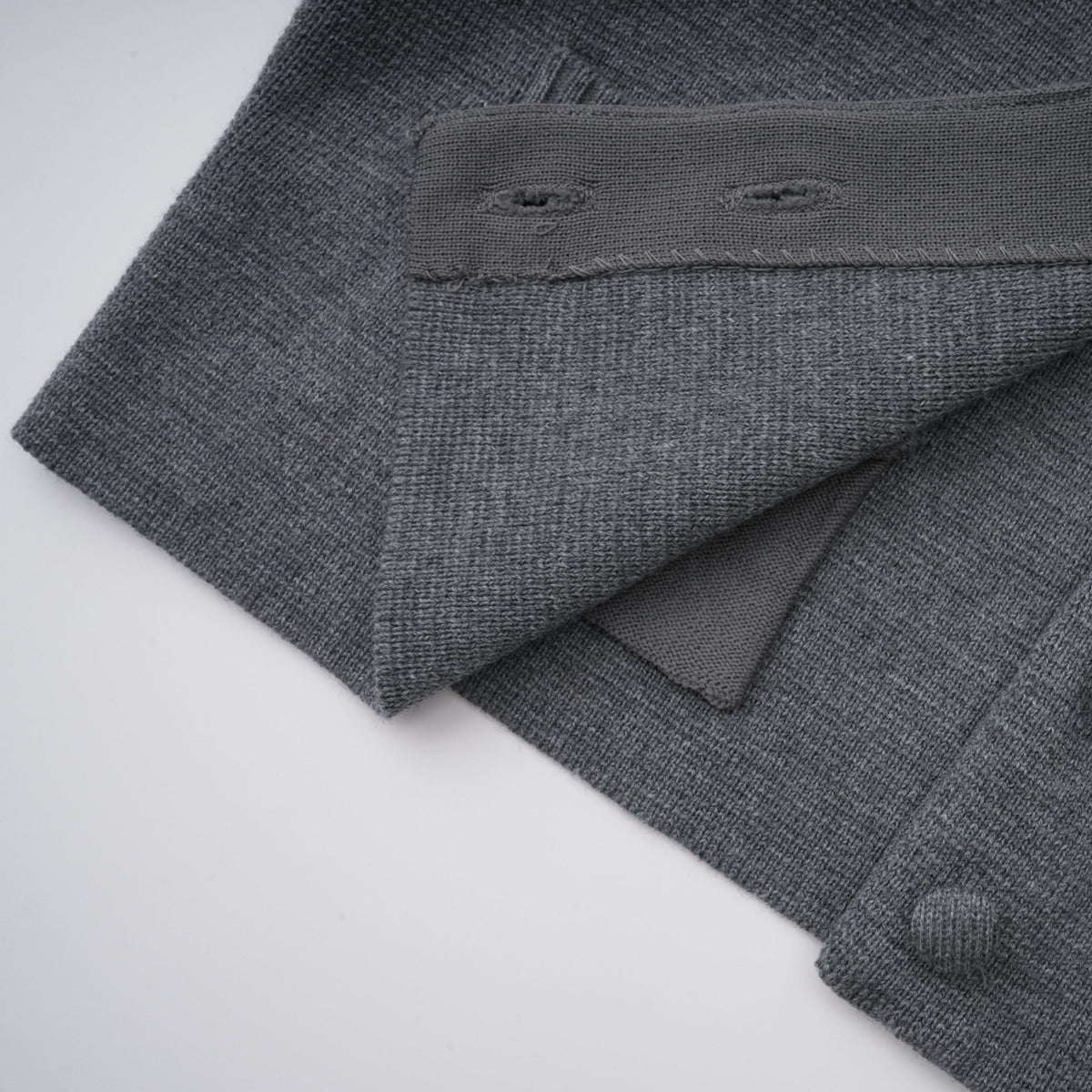 Lisette Grey 3D Petal Knit Cardigan (Final Sale-US Only)
