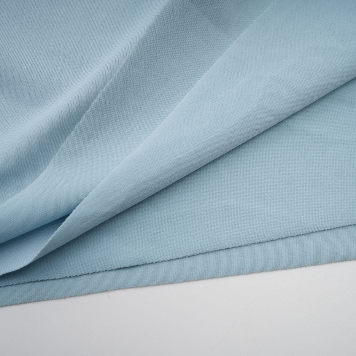 Catherine asymmetrical pleated maxi dress in Baby-blue