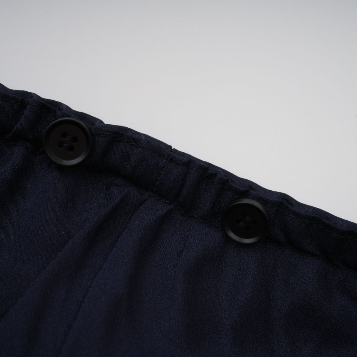 Josette Blue Peplum-Waist Paneled Maxi Dress