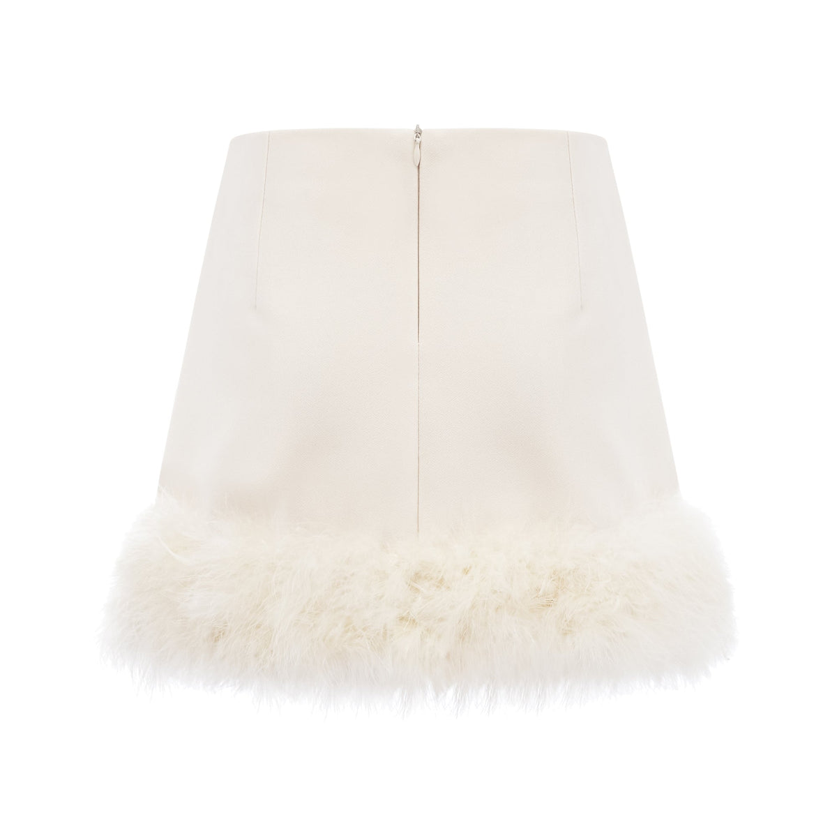 Valérie feather-hem blazer & skirt matching set (Final Sale-US Only)