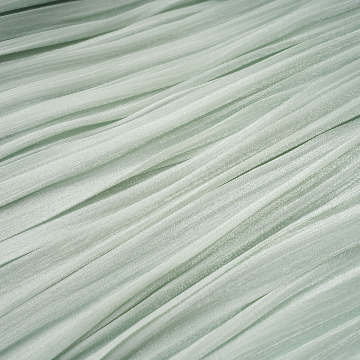 Uranie Mint Green Gathered Maxi Dress
