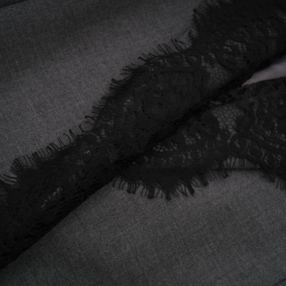Dianthe grey lace-panel blazer (Final Sale-US Only)