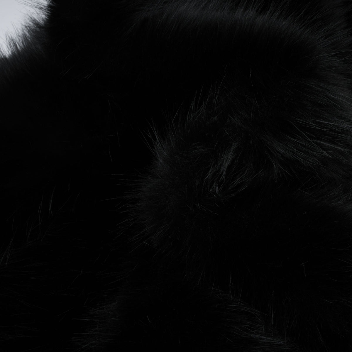 Alberta Black Faux-Fur Corset Panel Jacket