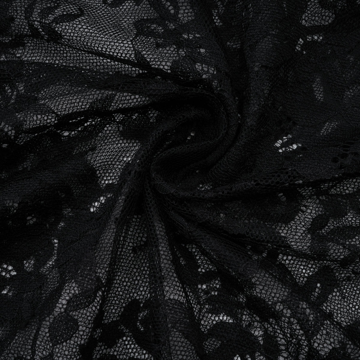 Roxane black floral-lace ruffled maxi dress (Final Sale-US Only)
