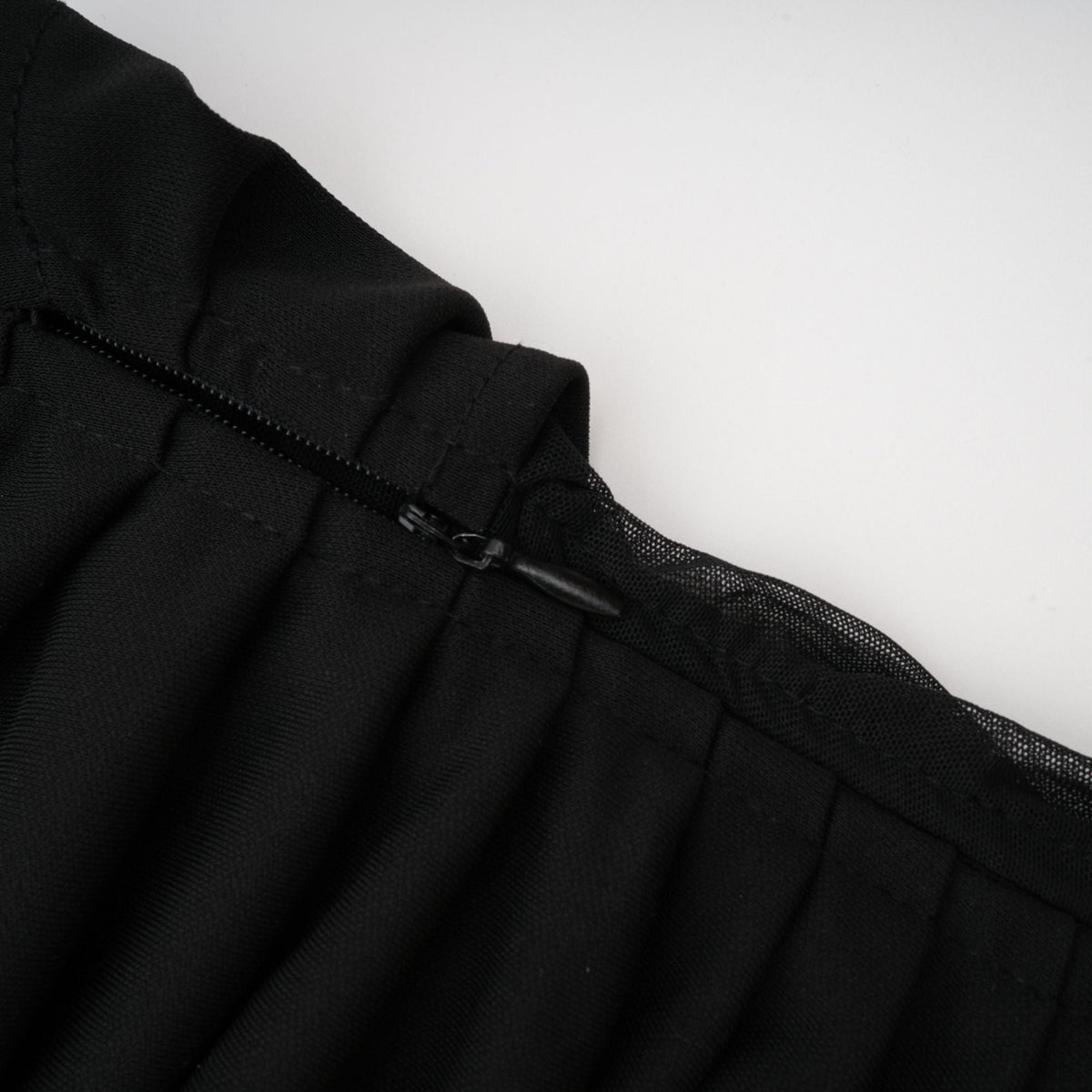 Clarisse semi-sheer ruched midi dress (Final Sale)