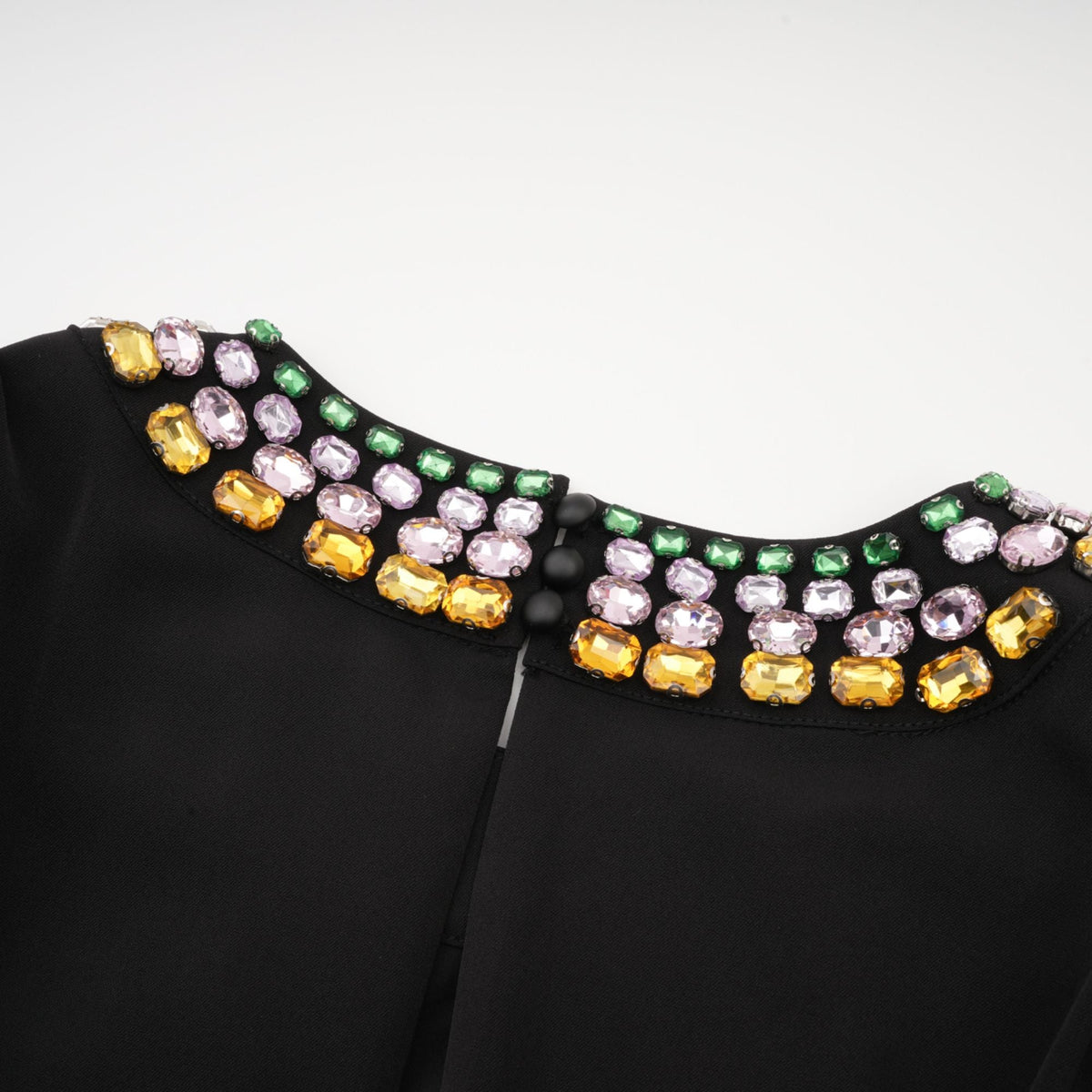 Imani crystal-embellished mini dress