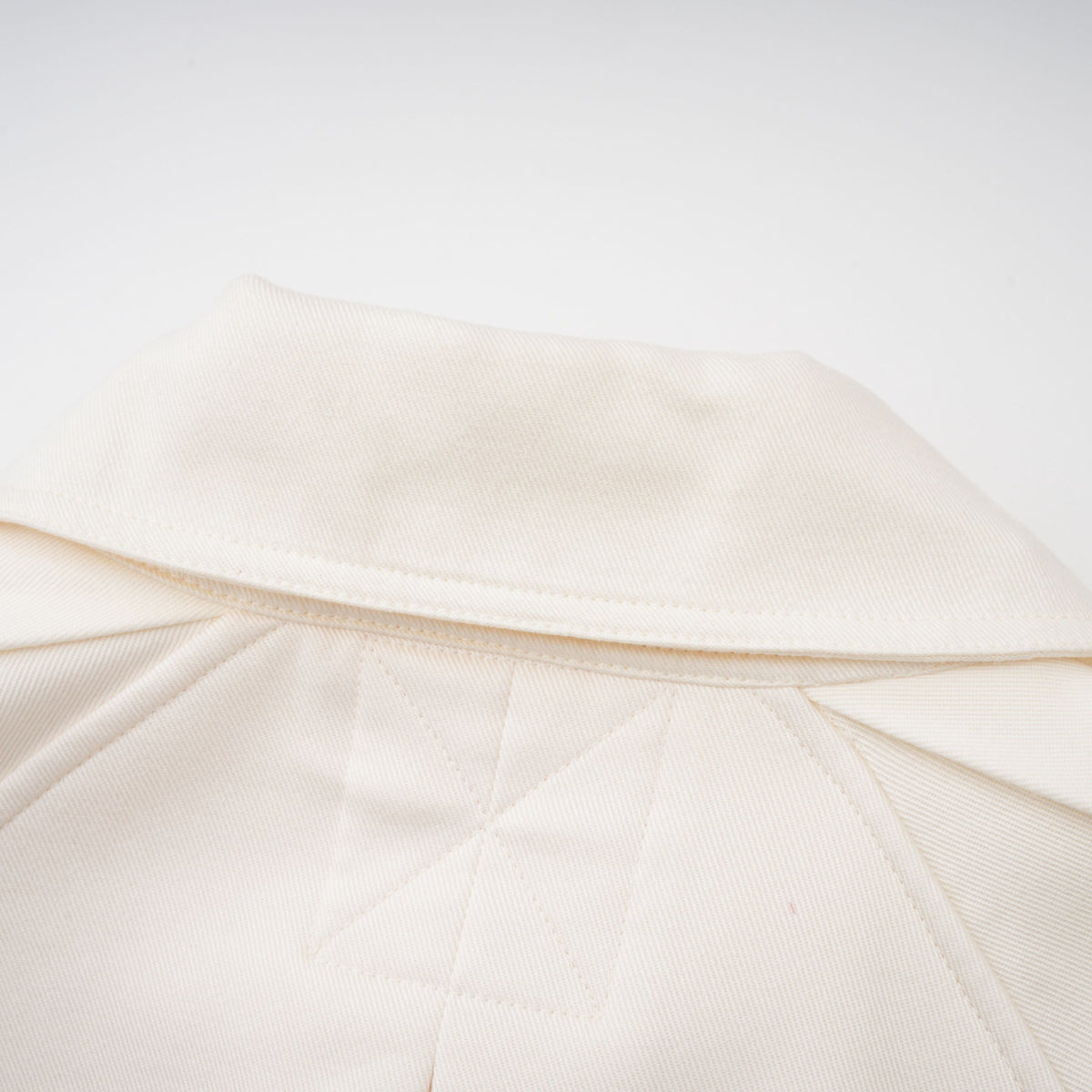 Ambre Cream White Belted Trench Coat