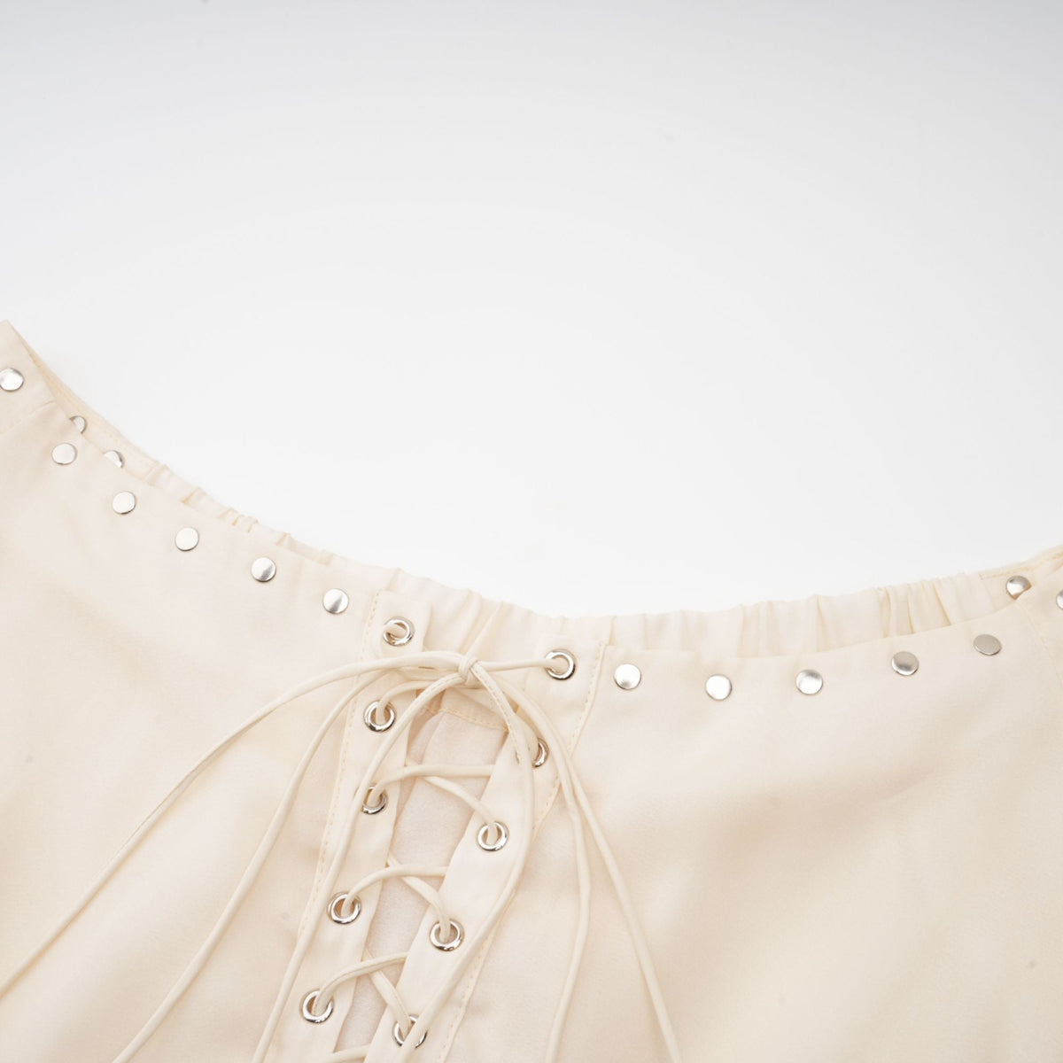 Lisette off-shoulder chiffon mini dress (Final Sale)