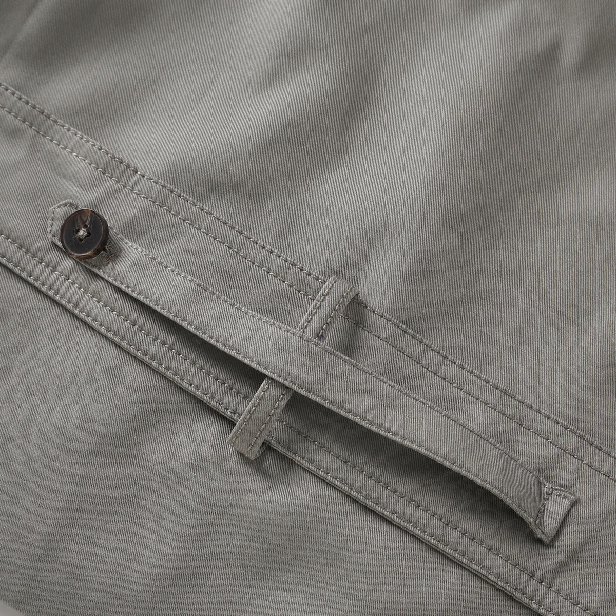 Mavis Grey Double-Breasted Belted Trench Coat  (Final Sale-US Only)