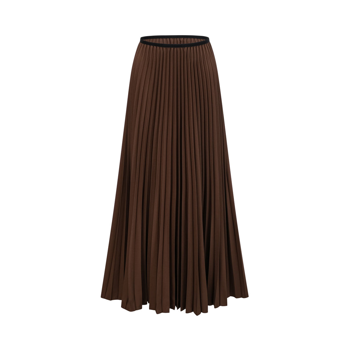 Adèle cape-design pleated top & skirt matching set