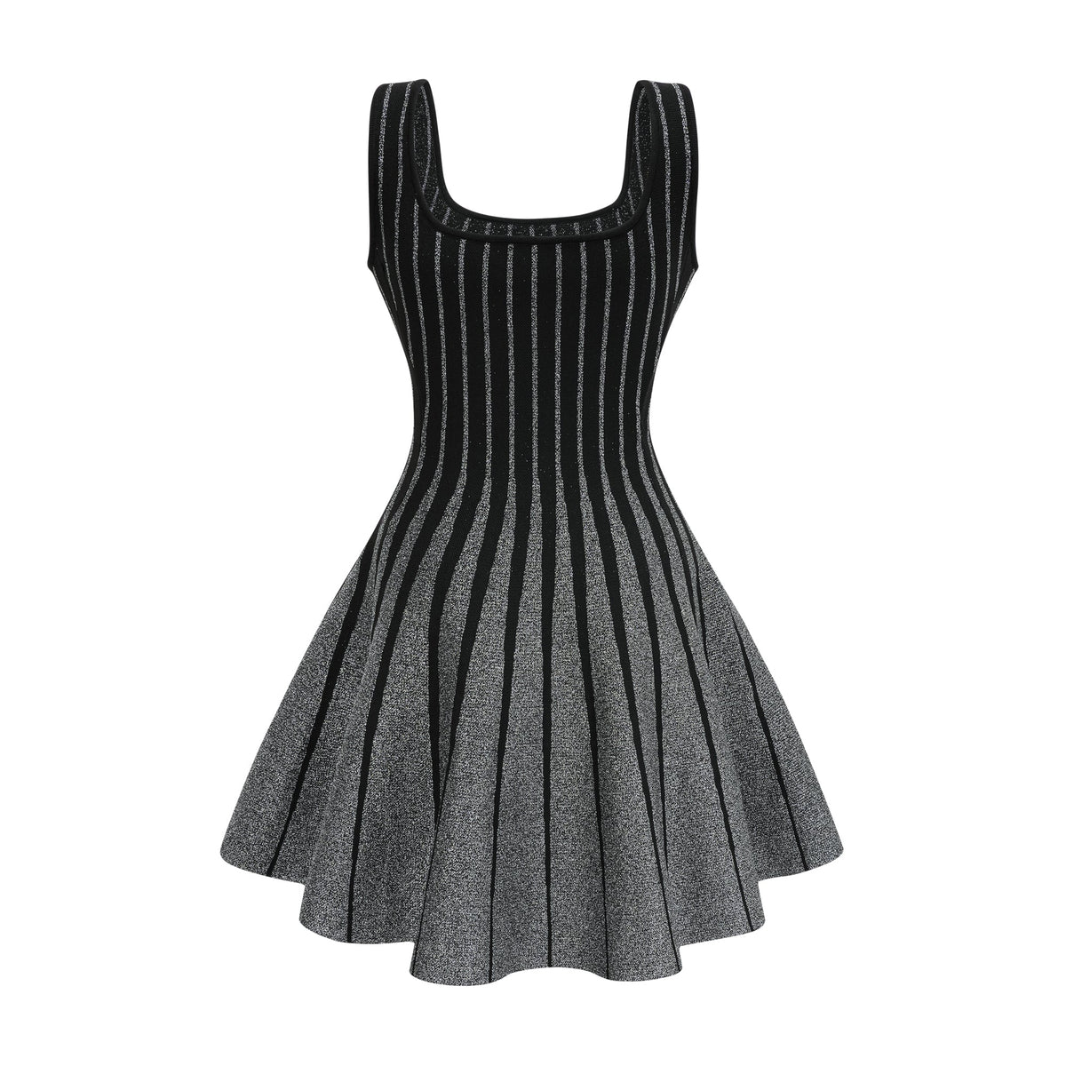 Anouk black glittered flared mini dress (Final Sale-US Only)