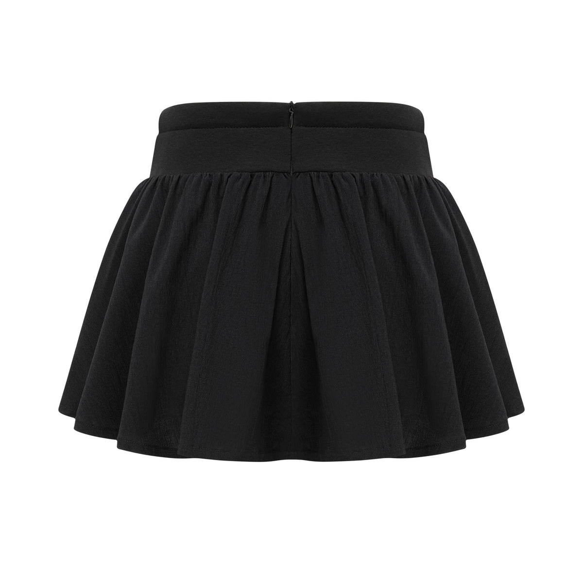 Amélie elastic-waistband pleated mini skirt