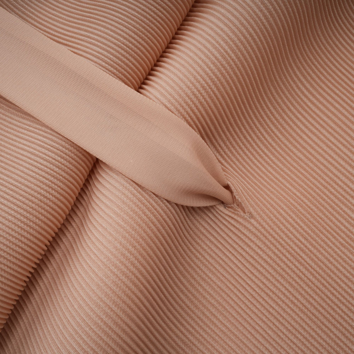 Adèle cape-design pleated top & skirt matching set