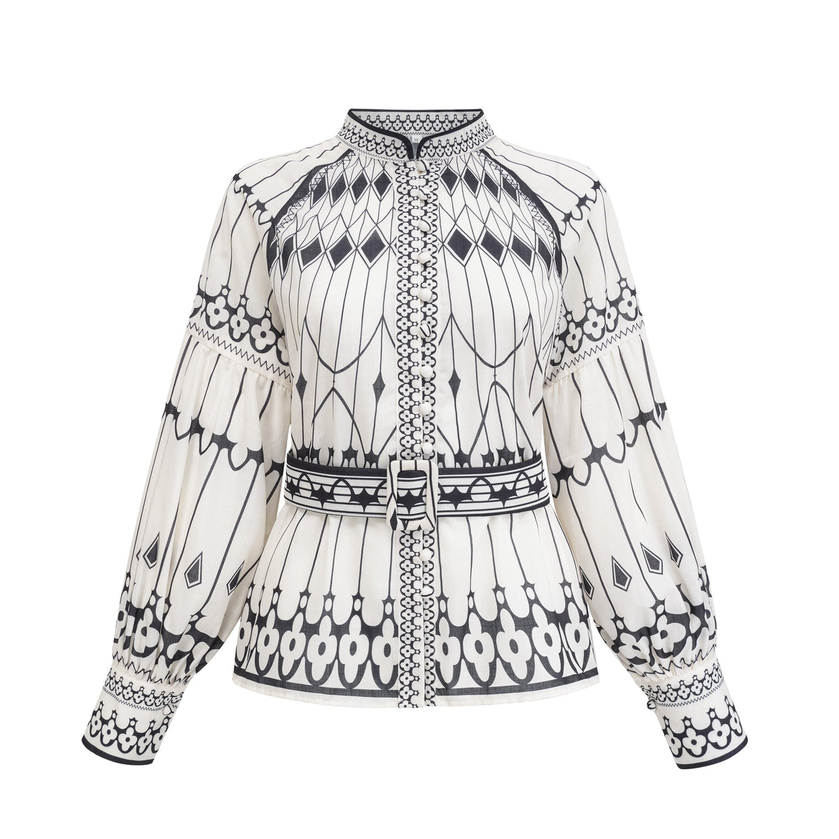 Allie graphic-print shirt & shorts matching set (Final Sale)