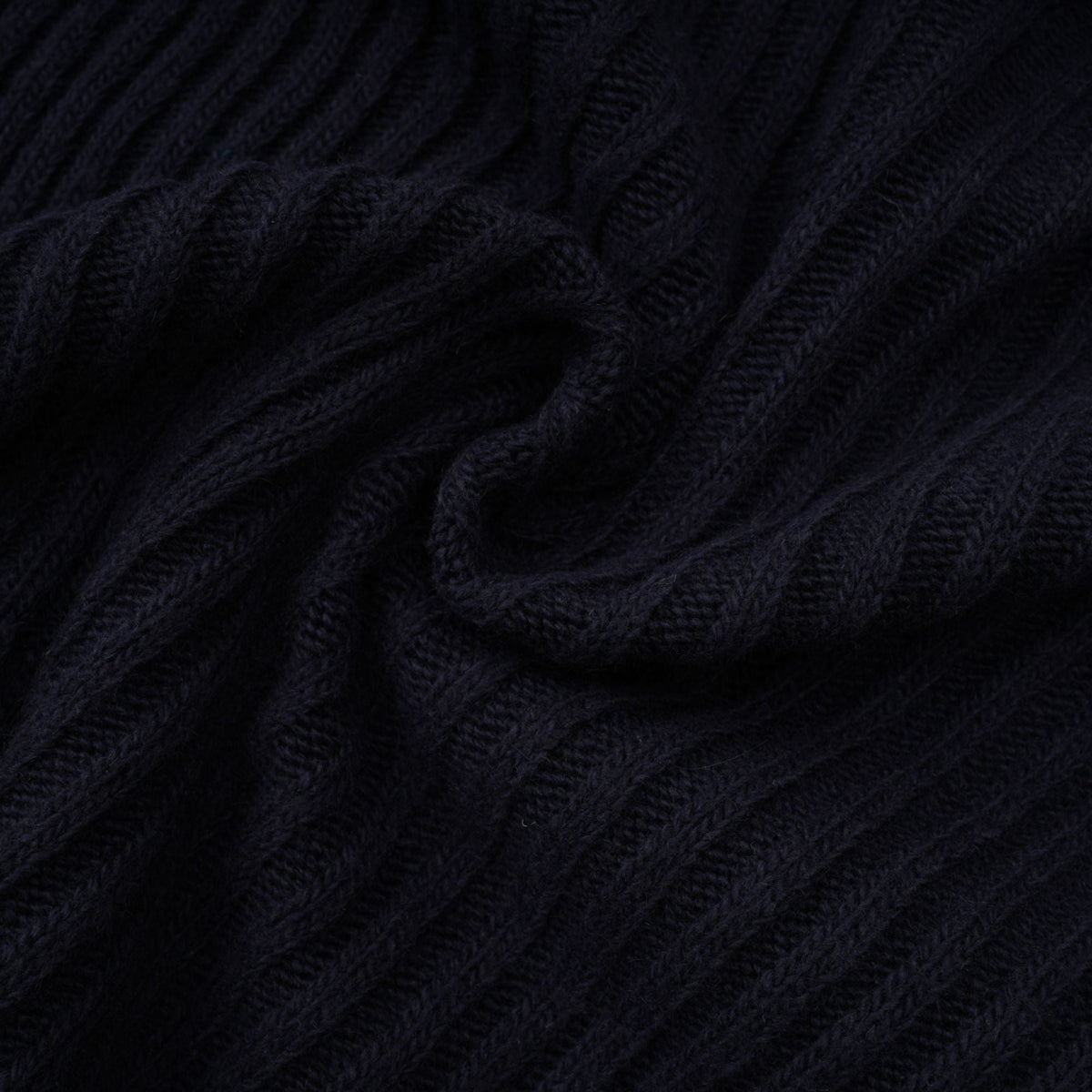 Clarisse dark-blue knitted top & dress matching set