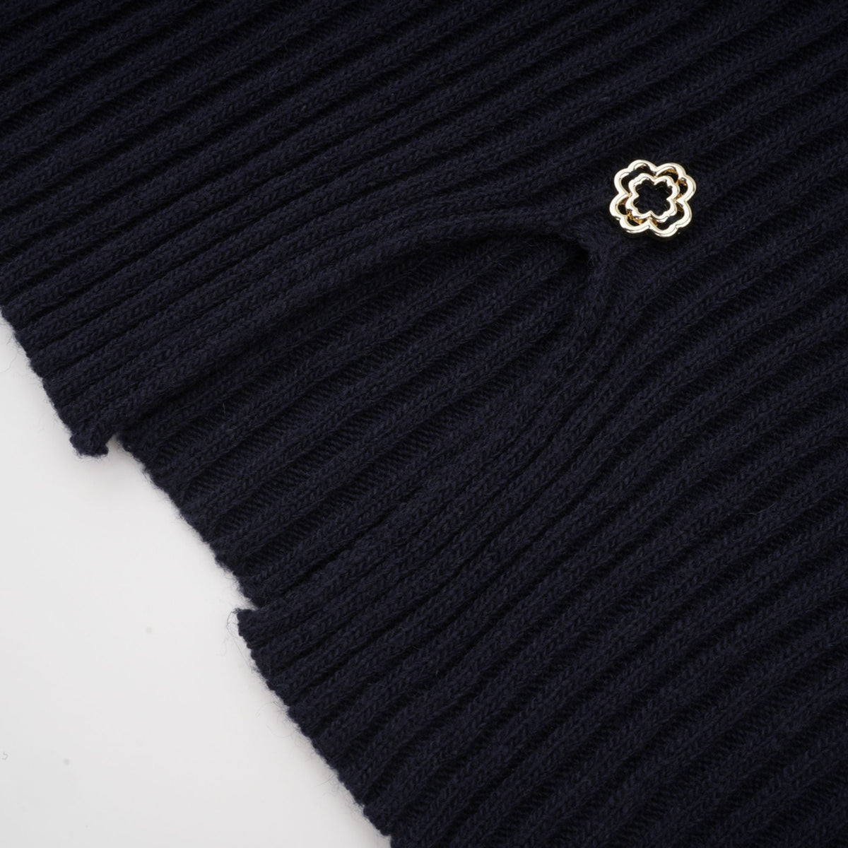 Clarisse dark-blue knitted top & dress matching set (Final Sale-US Only)