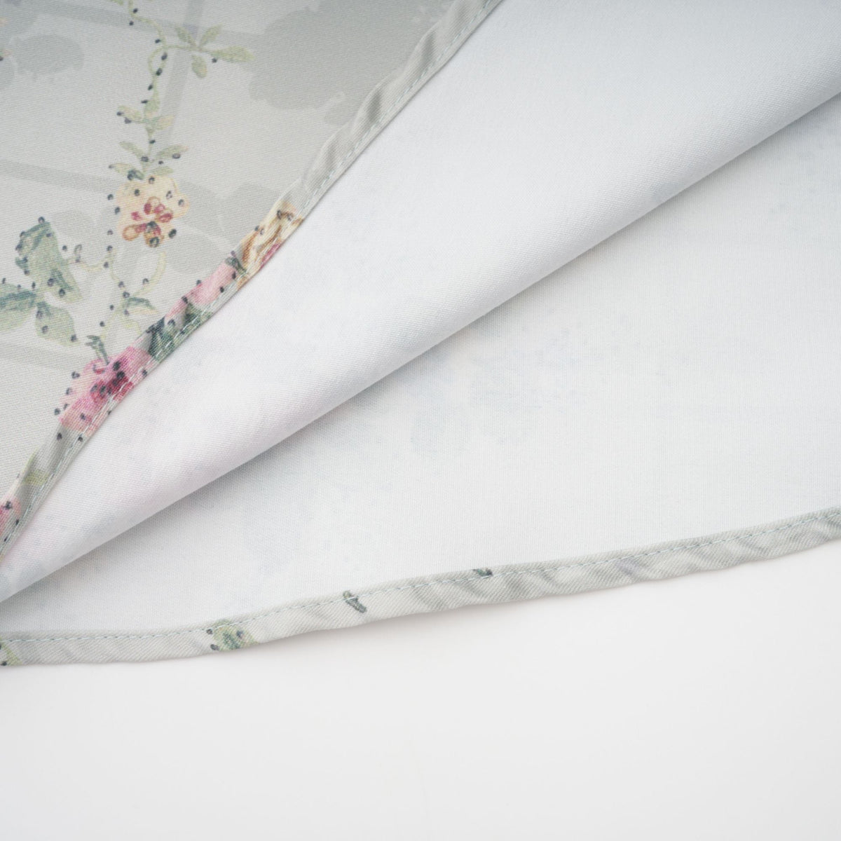 Prunelle sage-green floral-print shirred midi dress (Final Sale-US Only)