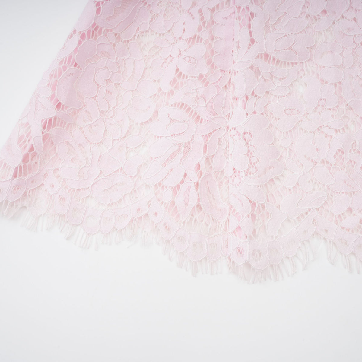 Sabine Pink Floral Lace Mermaid Midi Dress (Final Sale-US Only)