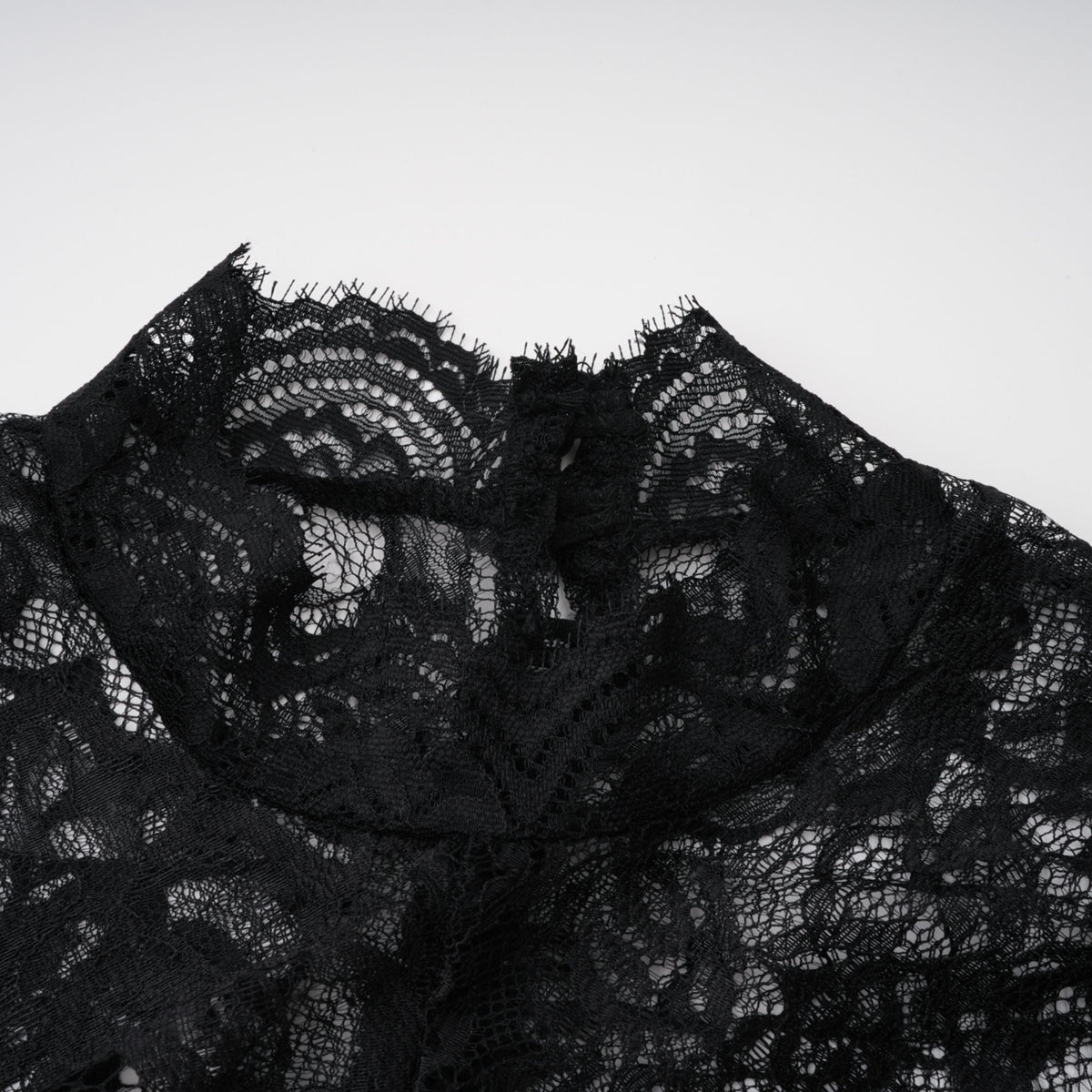 Bokamoso Black Lace Panel Maxi Gown (Final Sale-US Only)