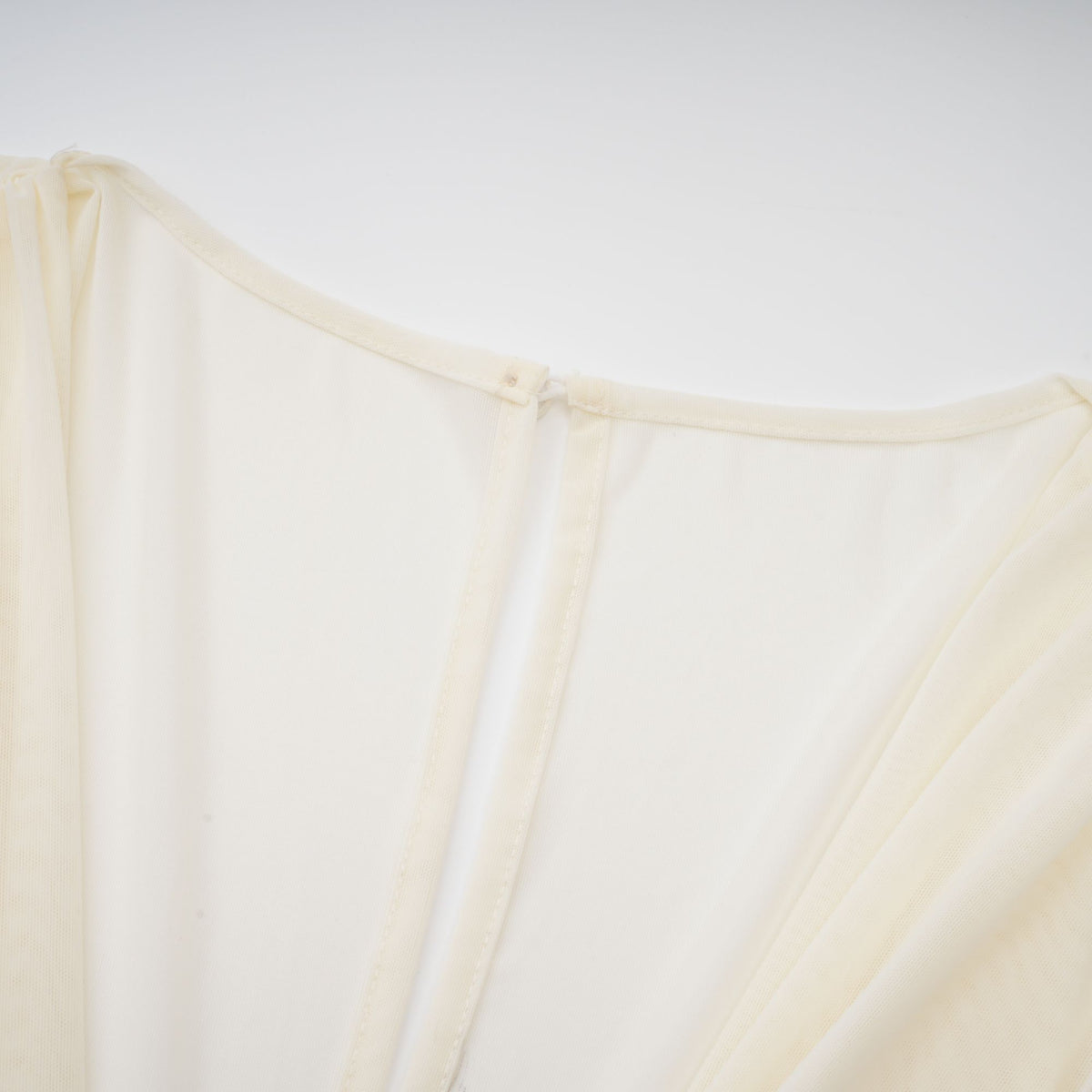 Léontine color-blocked flower-brooch ruched midi dress (Final Sale-US Only)