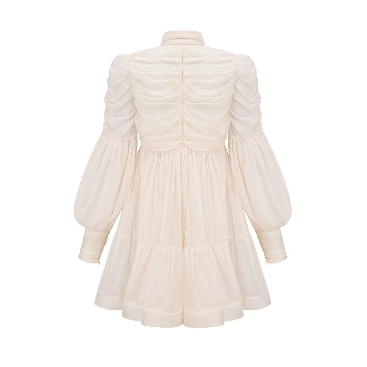 Thibaulte tuck-detail pleated tulle mini dress (Final Sale-US Only)