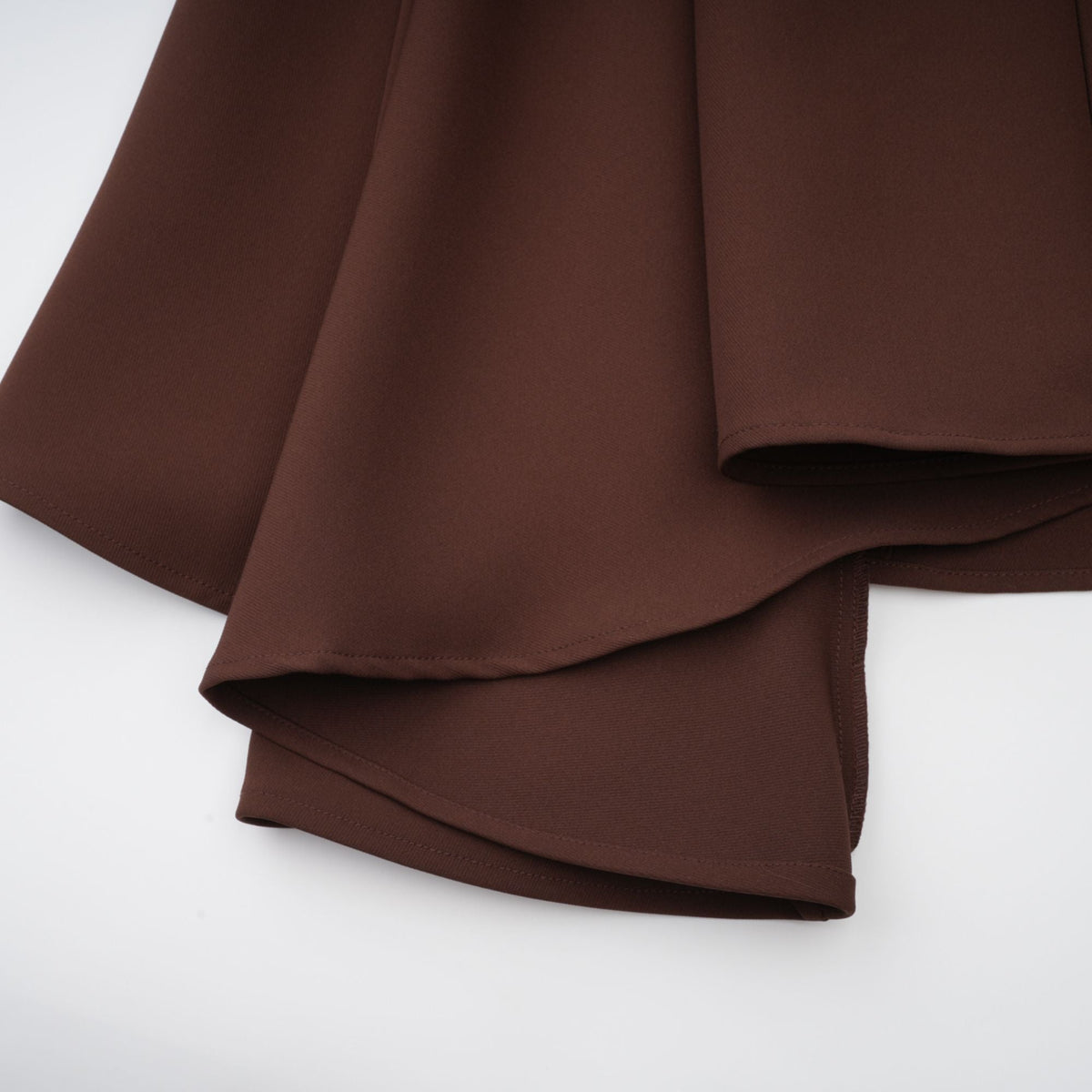 Jenifier brown asymmetrical midi dress