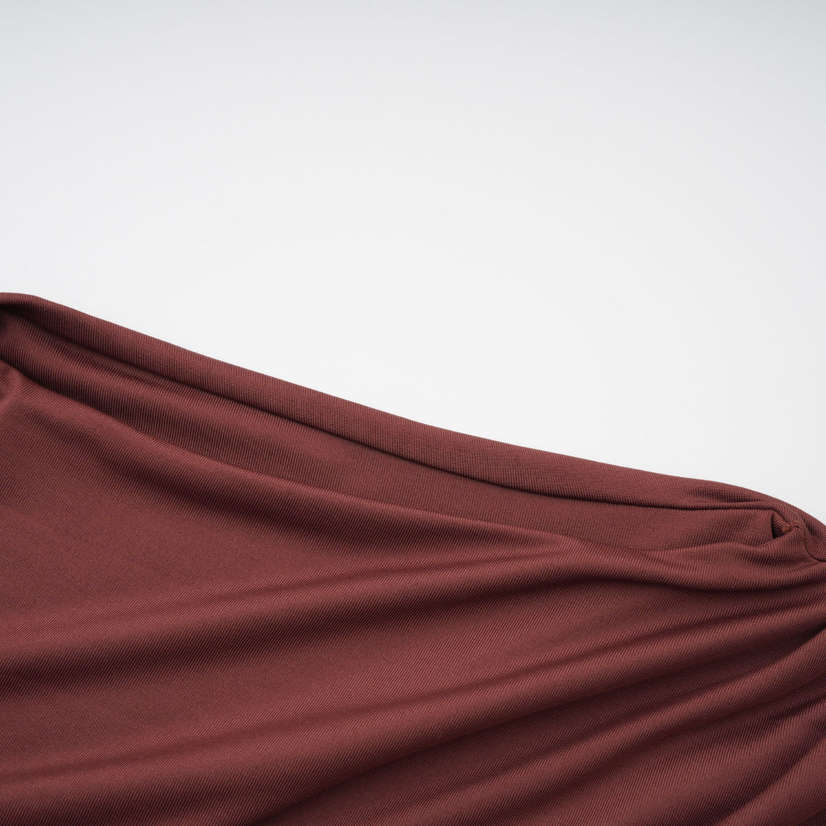 Seren Brown Ruched Tulle Panel Maxi Dress (Final Sale-US Only)