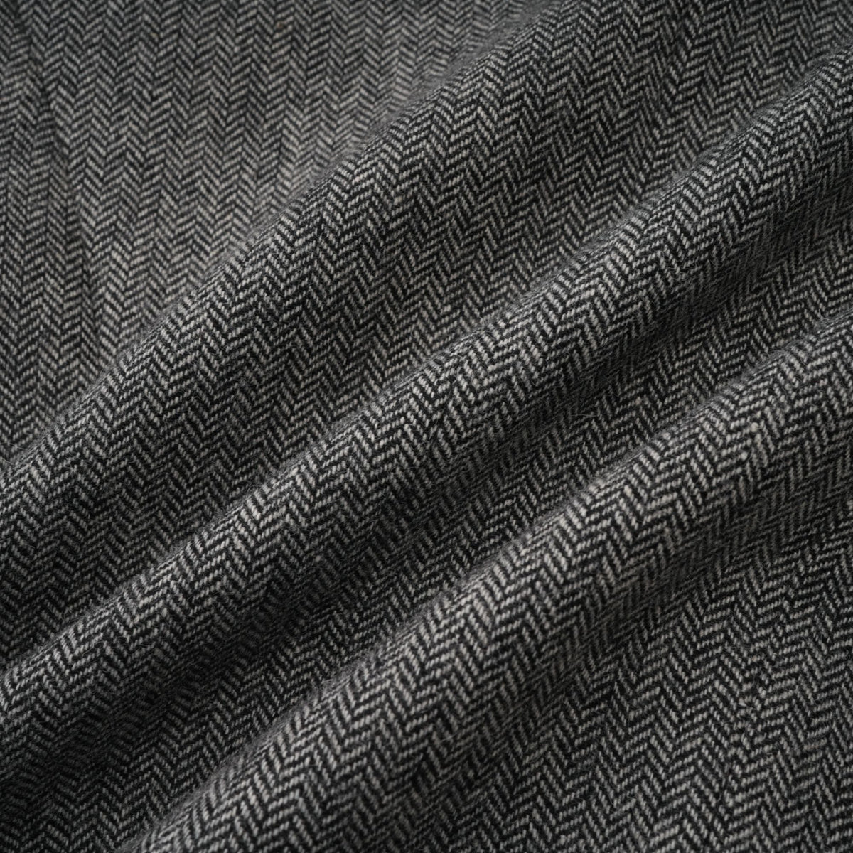 Agathe grey herringbone top & shorts matching set (Final Sale-US Only)
