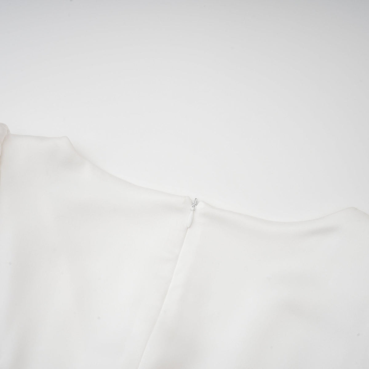 Cyrielle ribbon-detail puff-sleeve maxi dress