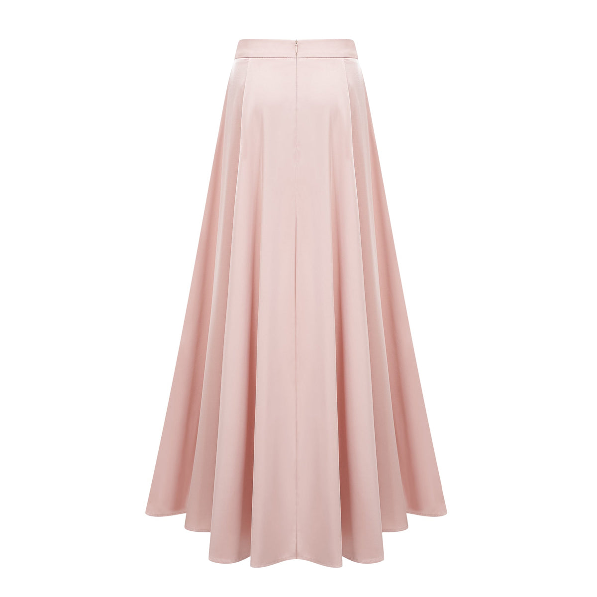 Everleigh Champagne Satin Top & Skirt Set With Cape Detail (Final Sale-US Only)