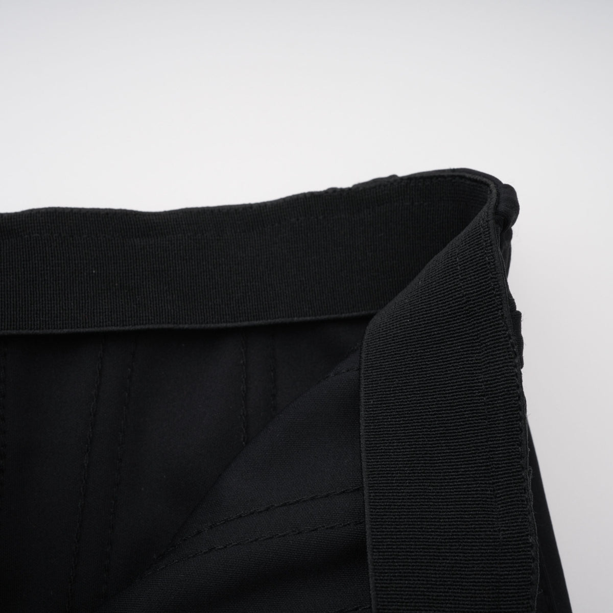 Cordelia Black Decorative Stitching Leggings