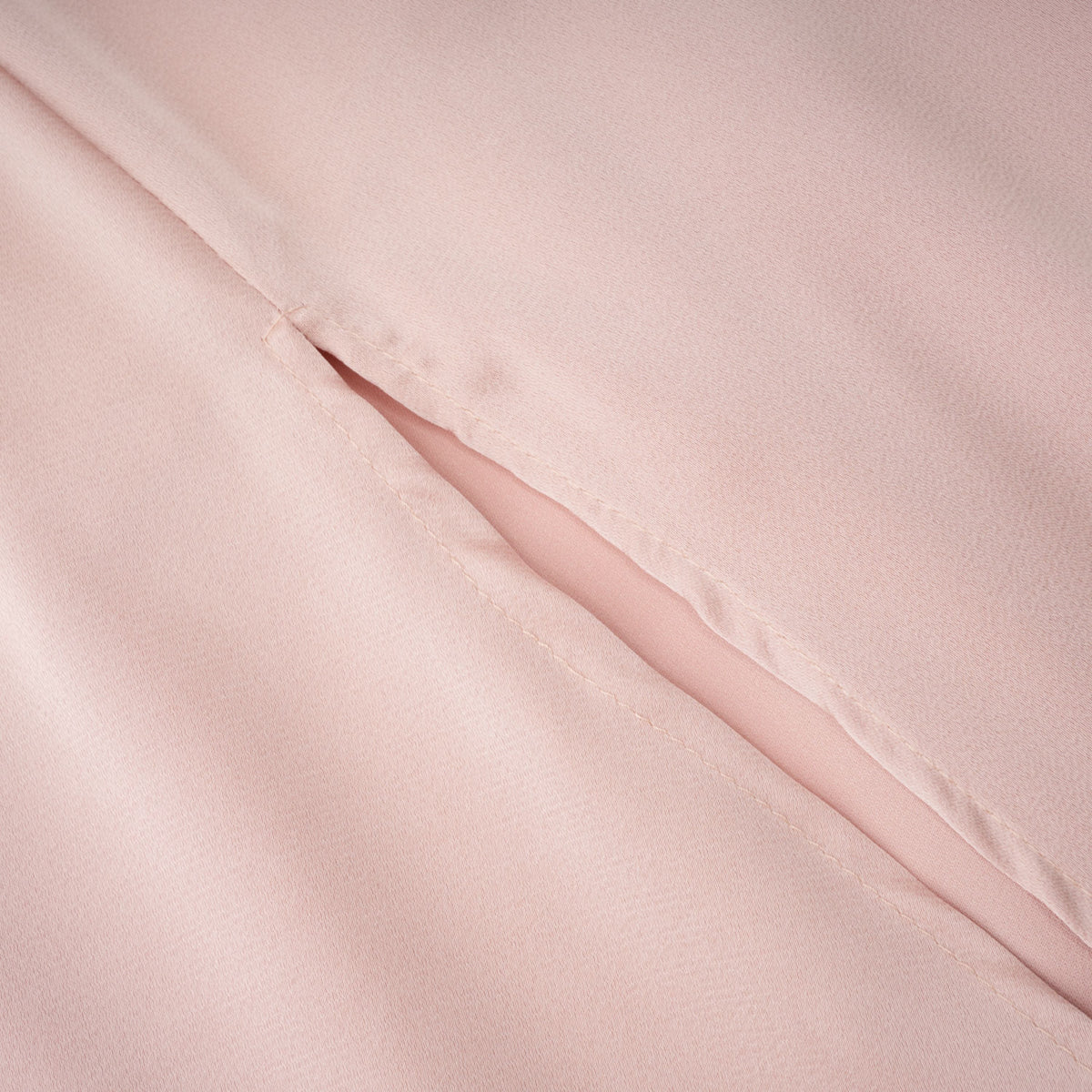 Everleigh Champagne Satin Top & Skirt Set With Cape Detail (Final Sale-US Only)