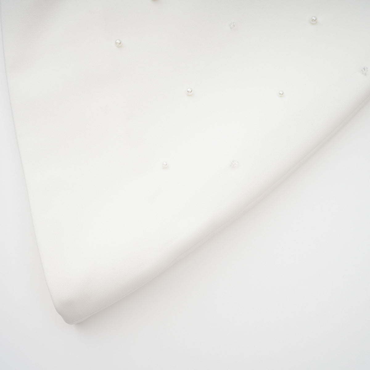 Melisande White Embellished Dress & Skirt Set
