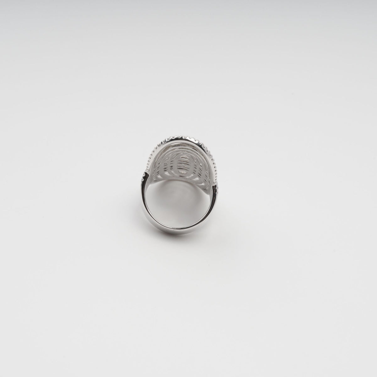 Médaille Geometric Multi-Band Sterling Silver Ring