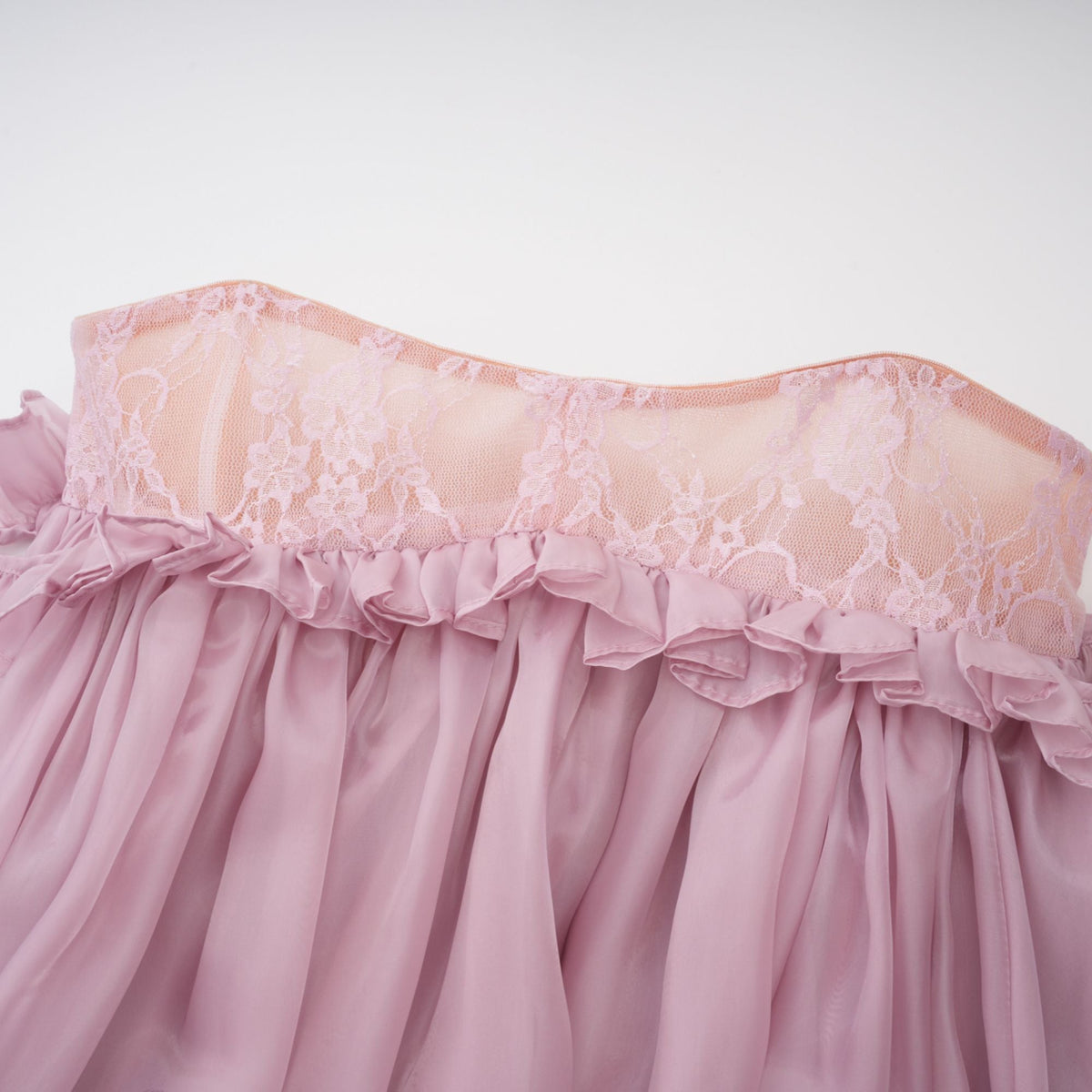 Brooklyn Pink Glossy Bubble Hem Mini Dress (Final Sale-US Only)