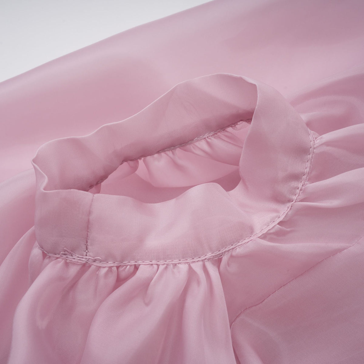 Brooklyn Pink Glossy Bubble Hem Mini Dress