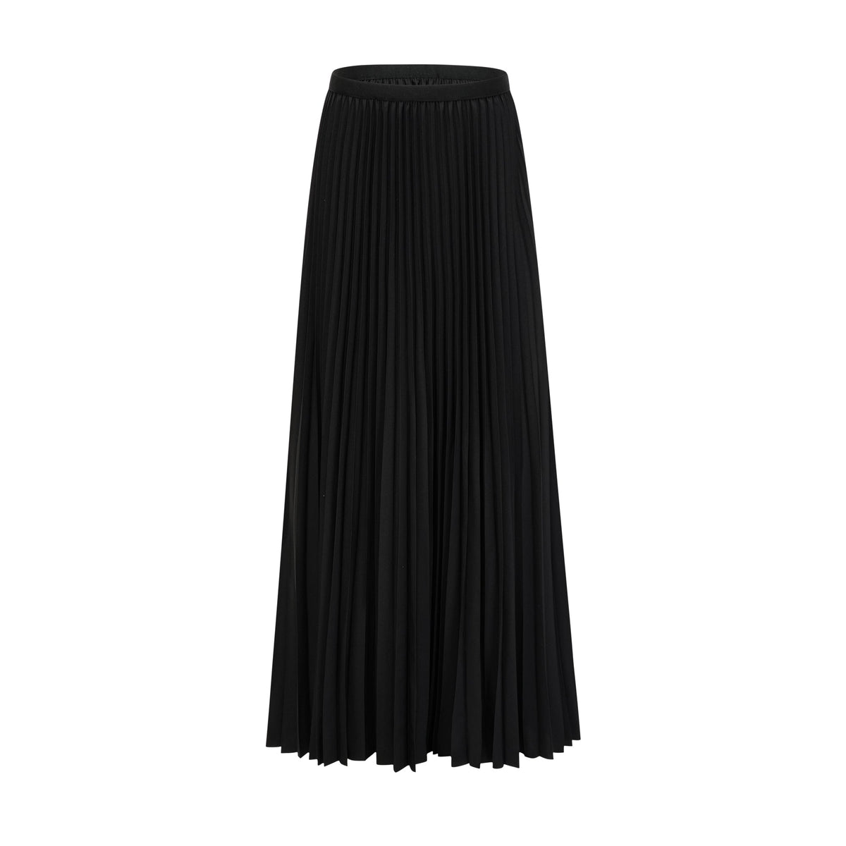 Dextard black gilded creased top & skirt matching set