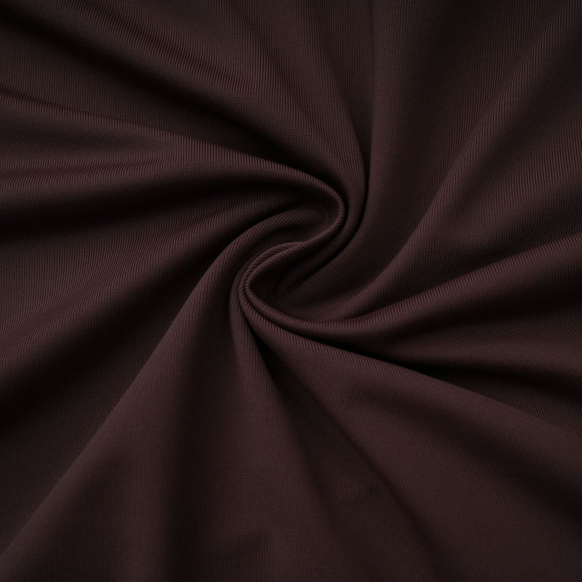 Prune Brown Night Out Asymmetrical Ruched Midi Dress (Final Sale)