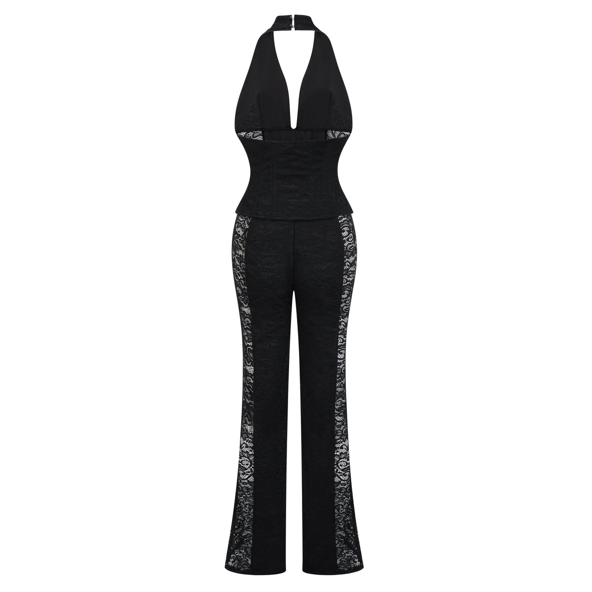 Rosalind Lace Corset Jumpsuit