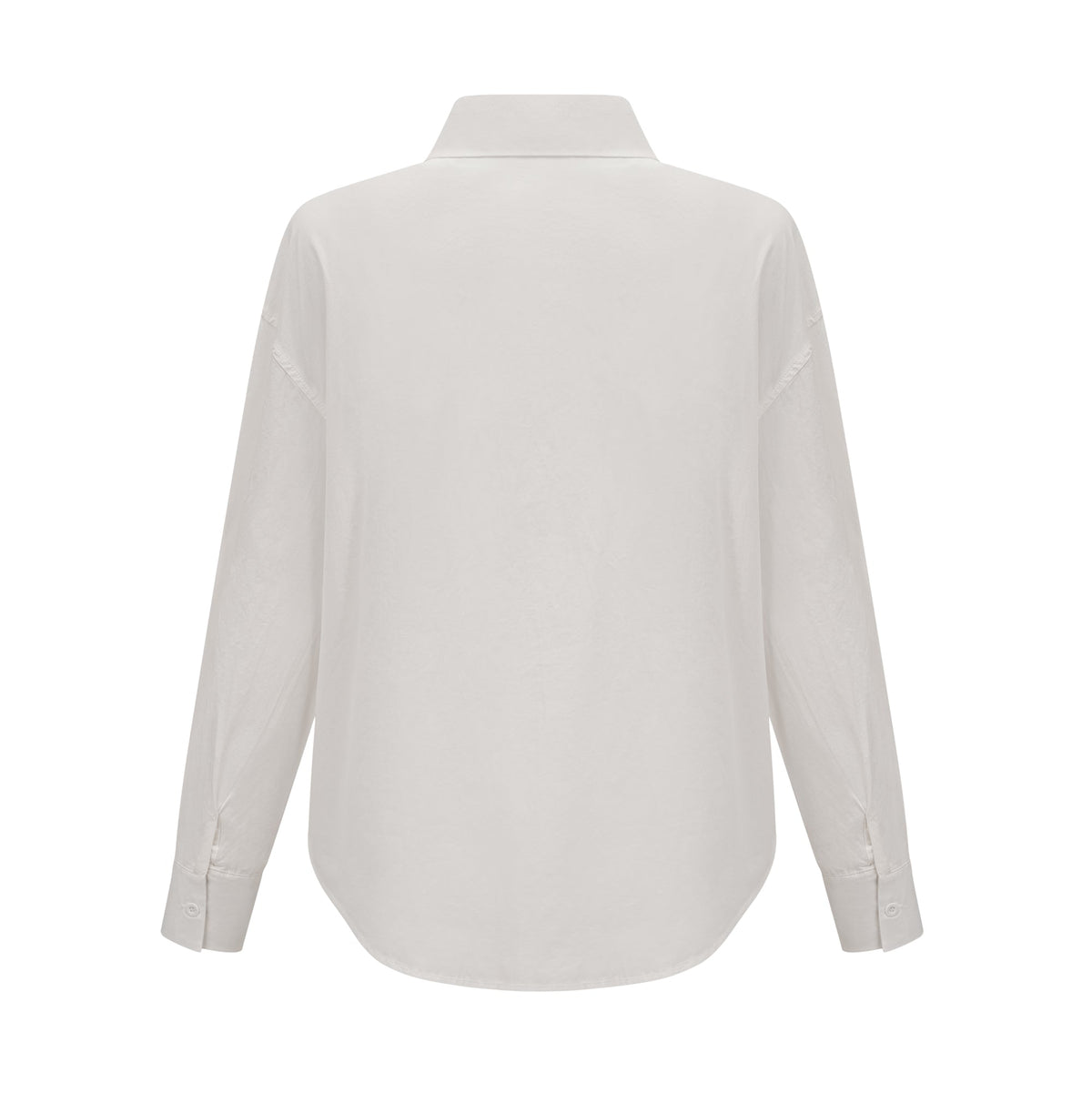 Rosalie white floral cut-out shirt