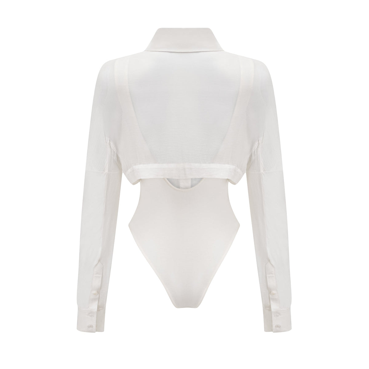 Fleur boned-design bodysuit (Final Sale)