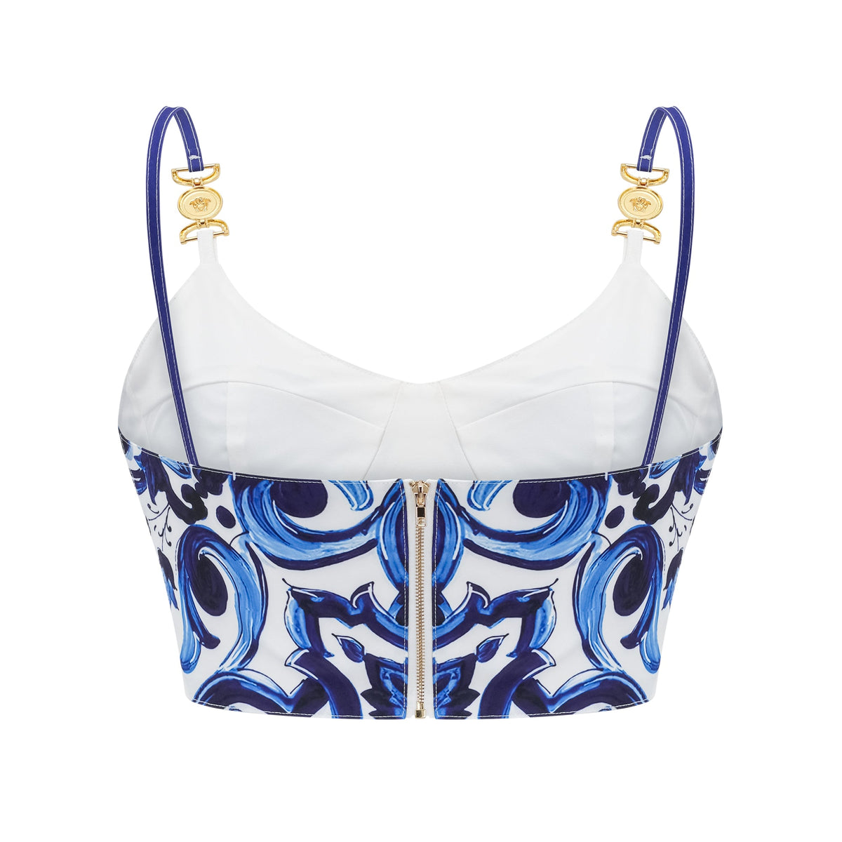 Allegra graphic-printed top & skirt matching set